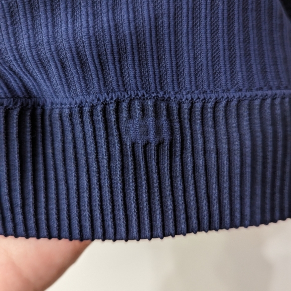 Navy Blue Rest less pullover 8 - Picture 2 of 5